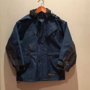 Blue rain coat (kids)